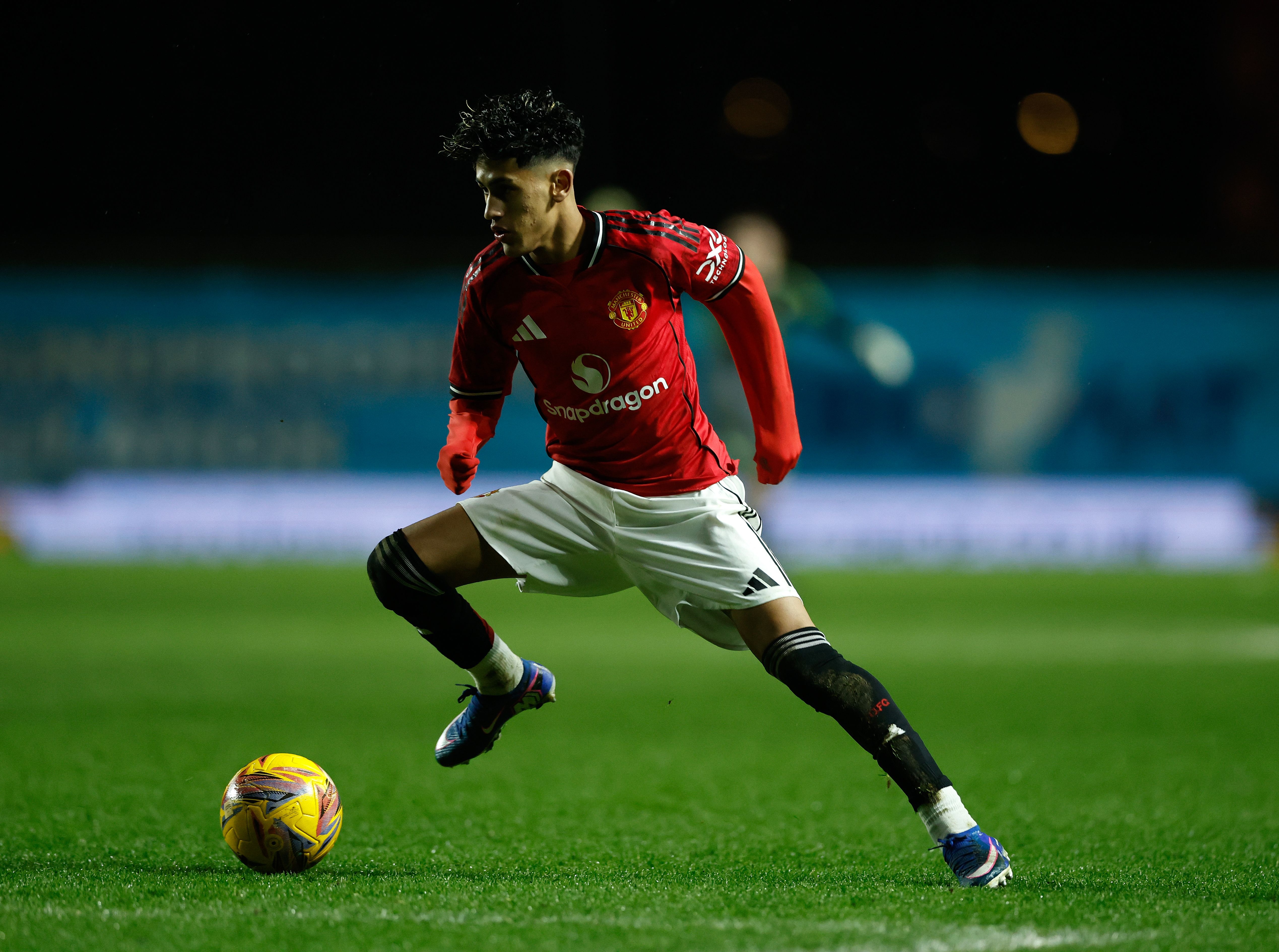 记者:15岁小将JJ加布里埃尔再次与曼联一线队一同训练